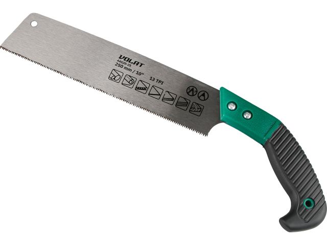 Hand saw for fine cutting 250mm 13TPI ВОЛАТ
