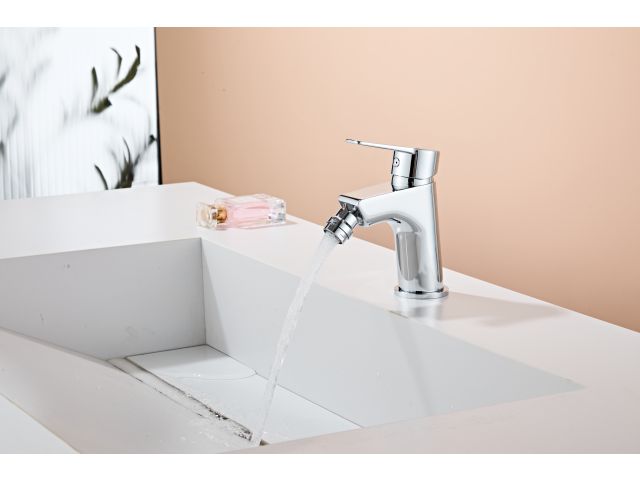 Image 2 Bidet faucet (Lt) D35, Aurora Chrome, a-five