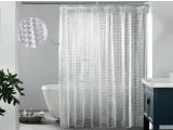 Shower curtain (12 rings included), 180x180 cm, Aura, 3D crystal, PERFECTO LINEA