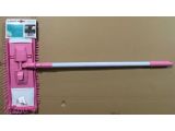 Chenille flat mop, raspberry, PERFECTO LINEA