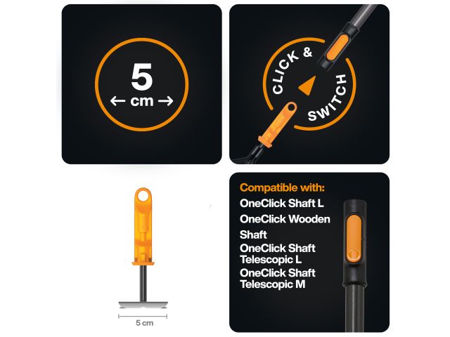 Image 4 Fiskars OneClick Double Hoe