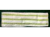 Microfiber mop refill, clean stripe, green, PERFECTO LINEA