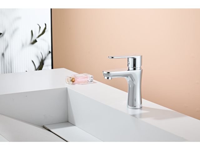 Image 2 Basin faucet (Lt) D35, Erie Chrome, a-five