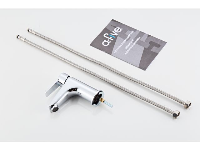 Image 6 Basin faucet (Lt) D35, Aurora Chrome, a-five