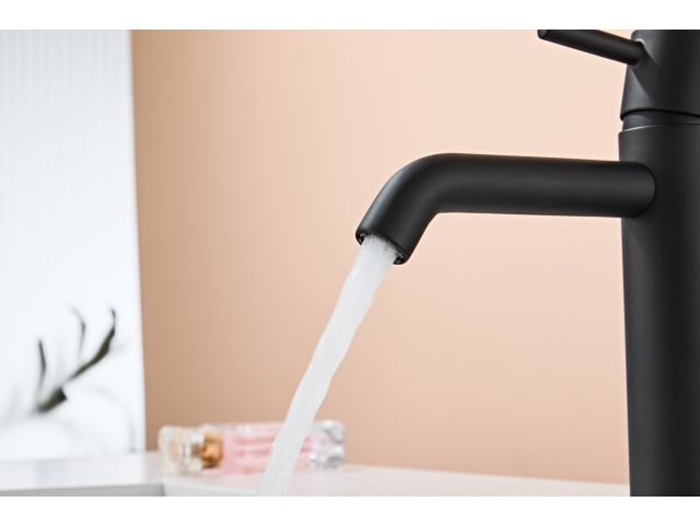 Image 4 Basin faucet (Lt) D25, Rocca Black, a-five