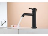 Watch image 3 Basin faucet (Lt) D25, Rocca Black, a-five