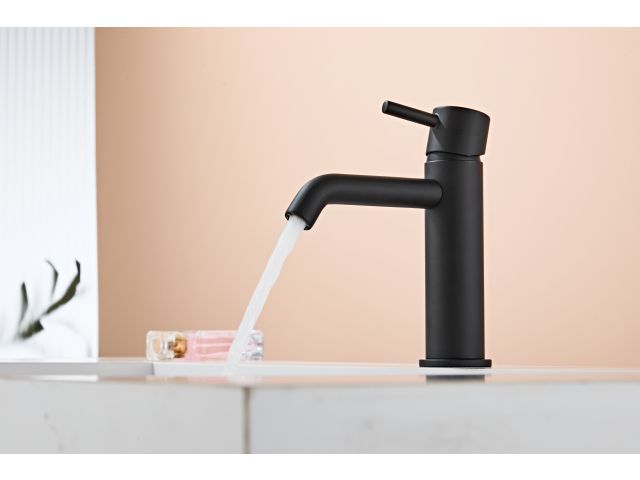 Image 3 Basin faucet (Lt) D25, Rocca Black, a-five