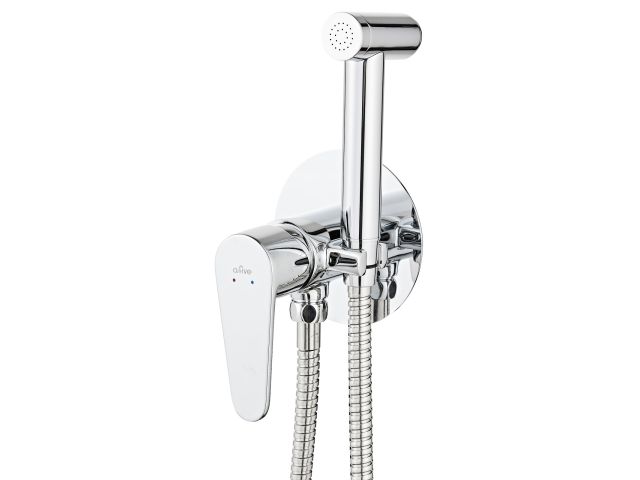 Hygienic shower (Lt) D35, Erie Chrome, a-five