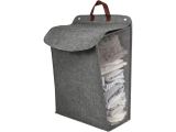 Watch image 2 Hanging laundry basket, 55х39х12cm, gray, PERFECTO LINEA
