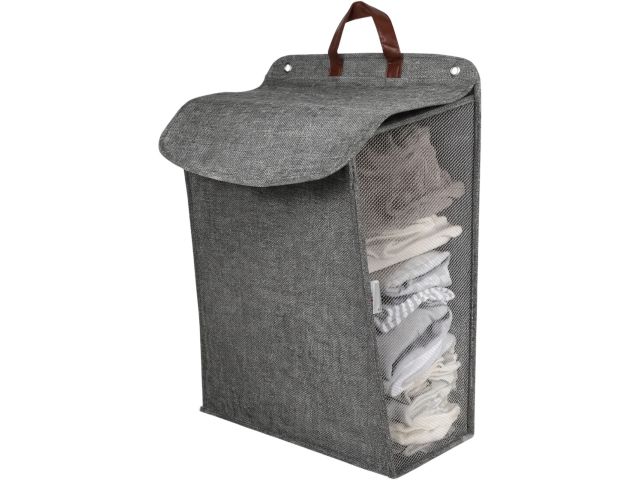 Image 2 Hanging laundry basket, 55х39х12cm, gray, PERFECTO LINEA