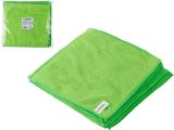 Microfiber cloth set Solid, 20 pcs., 30x30 cm., Universal, green, PERFECTO LINEA