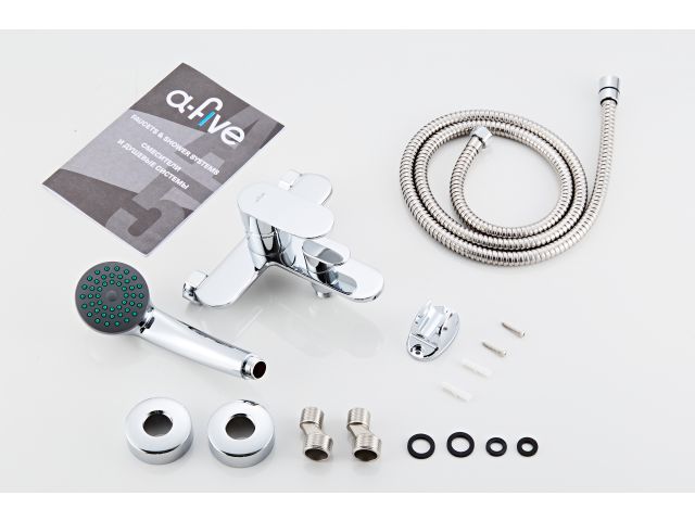 Image 7 Bath faucet (Lt)D35, Flint Chrome, a-five