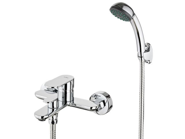 Bath faucet (Lt)D35, Flint Chrome, a-five