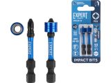 Impact screwdriver bits with depth stop PZ2 50mm 2pcs EXPERT STARTUL