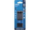 Impact screwdriver bits PH2 90mm 5pcs EXPERT STARTUL