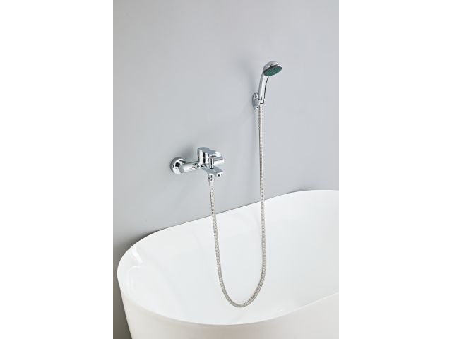 Image 2 Bath faucet (Lt) D35, Aurora Chrome, a-five