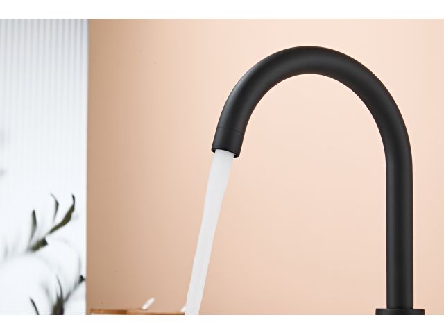 Image 4 Kitchen faucet (Lt) D35, Glacia Black, a-five