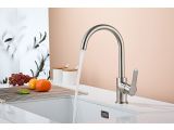 Watch image 2 Kitchen faucet (Lt) D35, Glacia Satin, a-five