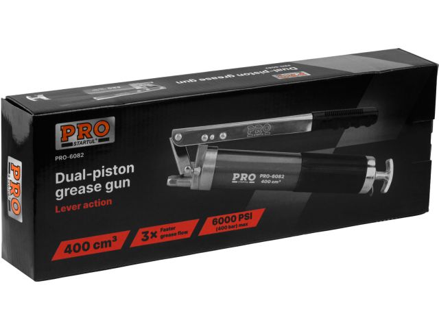 Image 9 Dual-piston grease gun 400ml PRO STARTUL