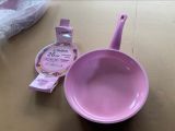 Frying pan 26х5.8 cm, aluminum, non-stick coating, Cook&amp;Fun series, pink, PERFECTO LINEA