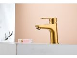 Watch image 2 Basin faucet (Lt) D35, Aurora Gold, a-five