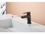 Watch image 2 Basin faucet (Lt) D35, Aurora Black, a-five