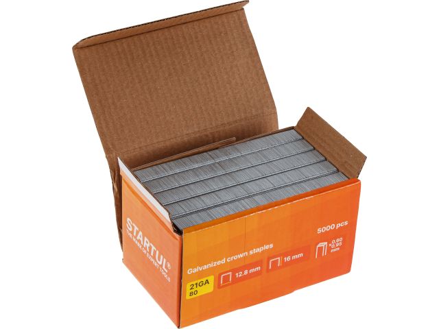 Image 4 Staples for stapler 21GA 16mm 5000pcs/box STARTUL PROFI