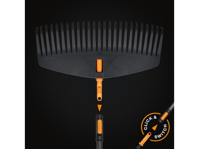 Image 3 Fiskars OneClick Leaf Rake L