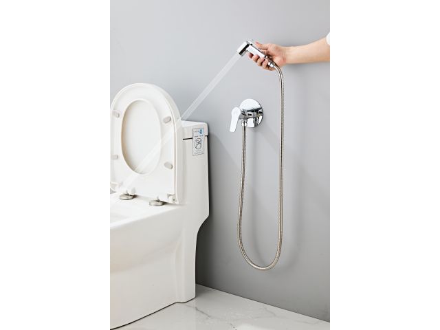 Image 3 Hygienic shower (Lt) D35, Aurora Chrome, a-five