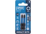 Impact screwdriver bits PZ1 50mm 2pcs EXPERT STARTUL