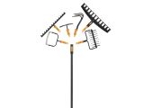 Watch image 4 Fiskars OneClick Universal Rake