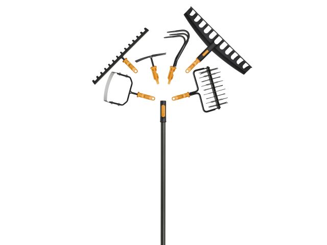 Image 4 Fiskars OneClick Universal Rake