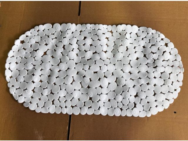 Image 1 Bath mat, oval 66х35 cm, white, PERFECTO LINEA