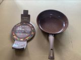 Frying pan 26х5.8 cm, aluminum, non-stick coating, Cook&amp;Fun series, cocoa, PERFECTO LINEA