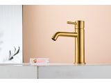 Watch image 2 Basin faucet (Lt) D25, Rocca Gold, a-five