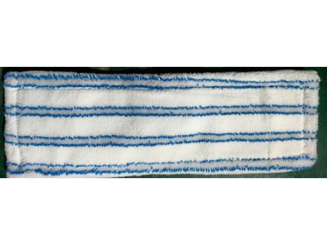 Microfiber mop refill, clean stripe, blue, PERFECTO LINEA