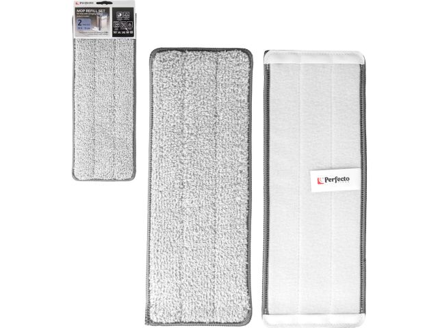 Image 1 Mop refill set for mop with wringing bucket Scratch Anet, 2 pcs., PERFECTO LINEA