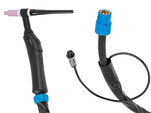 Image 1 TIG welding torch WGT-26 (4m, 250А, connector M16x1.5) SOLARIS