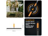Watch image 4 Fiskars OneClick Soil Rake 14 prongs
