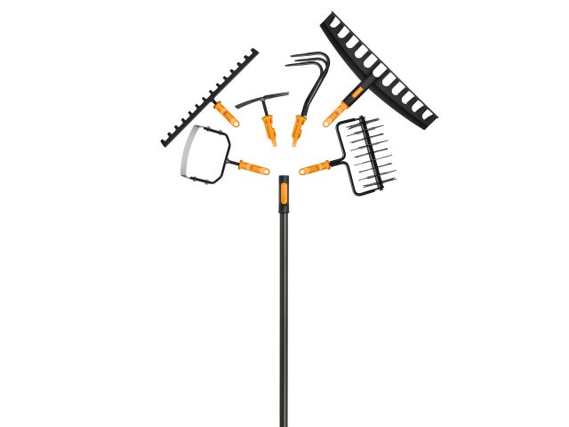 Image 5 Fiskars OneClick Soil Rake 14 prongs