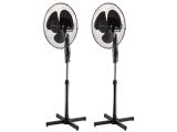 Electric stand fan NORMANN ACF-198 (2pcs in a box)