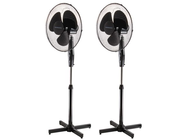 Image 1 Electric stand fan NORMANN ACF-198 (2pcs in a box)