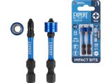 Impact screwdriver bits with depth stop PH2 50mm 2pcs EXPERT STARTUL