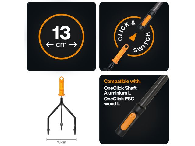 Image 4 Fiskars OneClick Cultivator