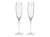 Watch image 3 Set of champagne glasses, 2 pieces, 180 ml, Granada series, PERFECTO LINEA