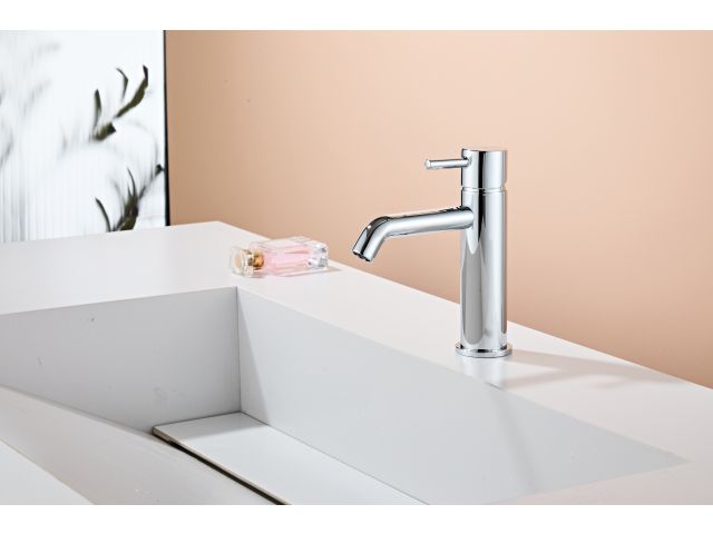 Image 2 Basin faucet (Lt) D25, Rocca Chrome, a-five