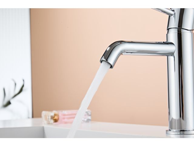 Image 4 Basin faucet (Lt) D25, Rocca Chrome, a-five