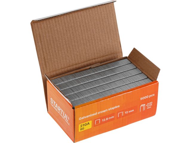 Image 4 Staples for stapler 21GA 12mm 5000pcs/box STARTUL PROFI