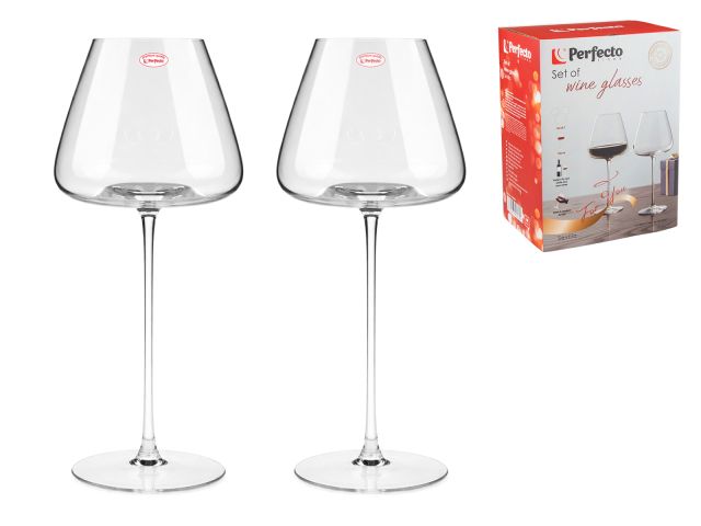 Set of wine glasses, 2 pieces, 730 ml, Sevilla series, PERFECTO LINEA
