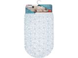 Bath mat, oval 66x35 cm, transparent, PERFECTO LINEA